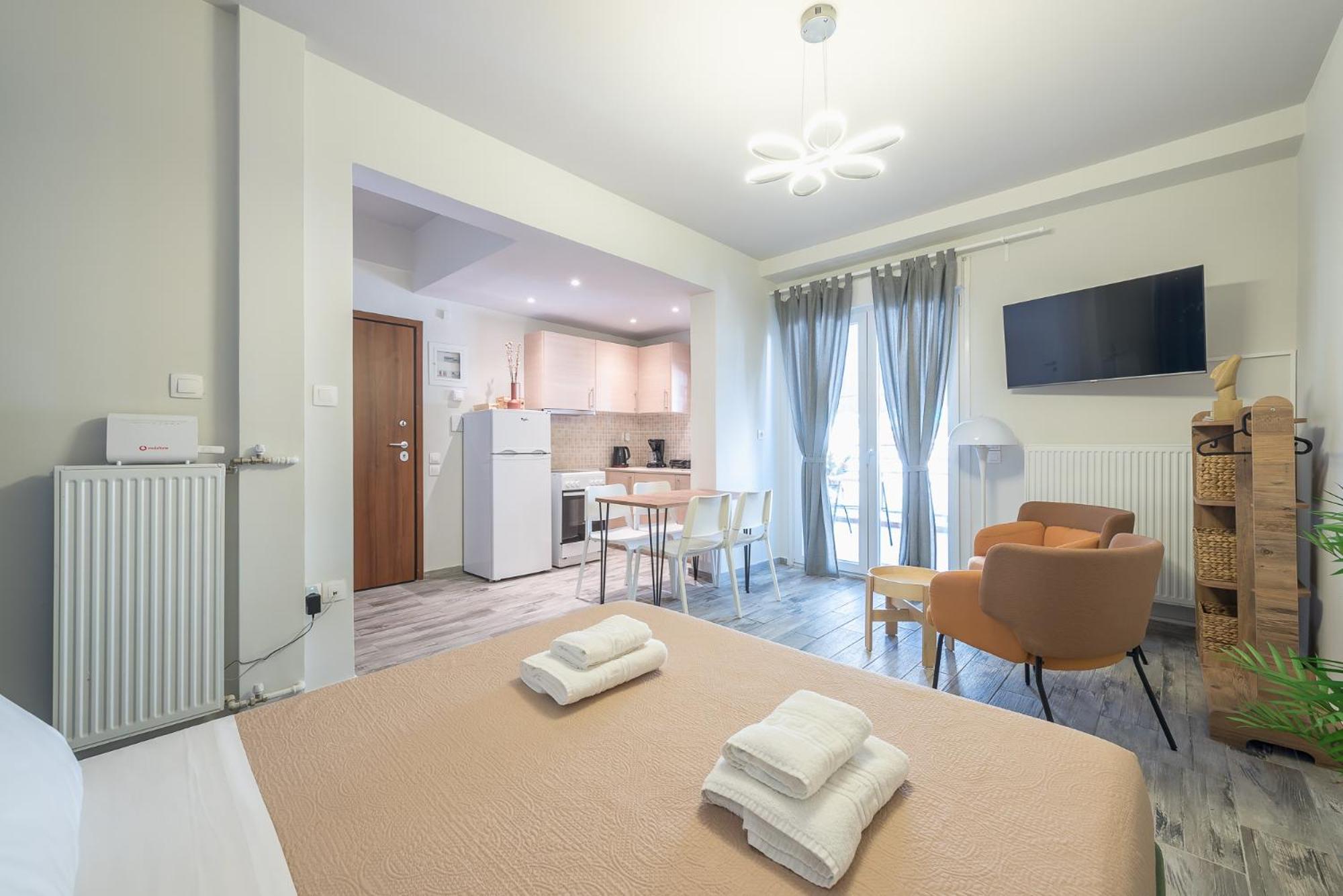 Sunny Studio With Starlight Balcony Афины Экстерьер фото