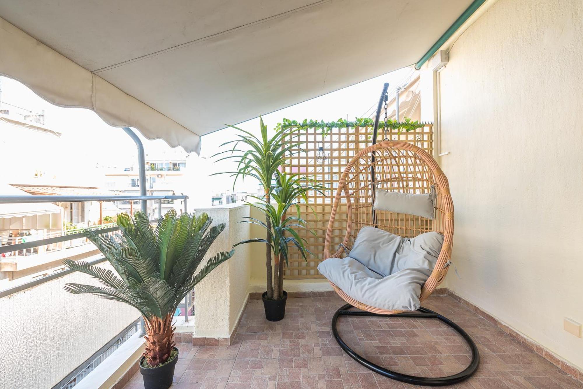 Sunny Studio With Starlight Balcony Афины Экстерьер фото