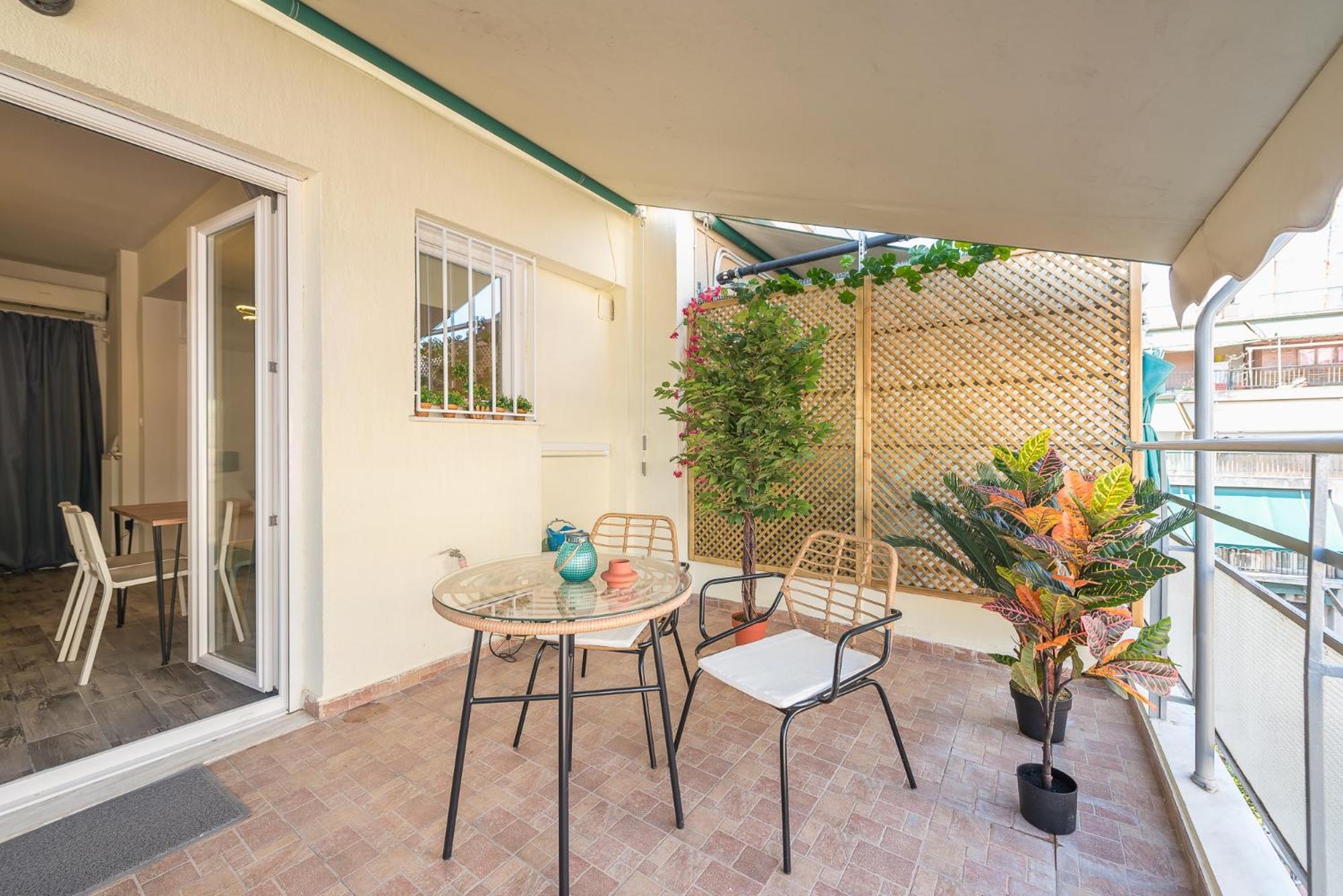 Sunny Studio With Starlight Balcony Афины Экстерьер фото