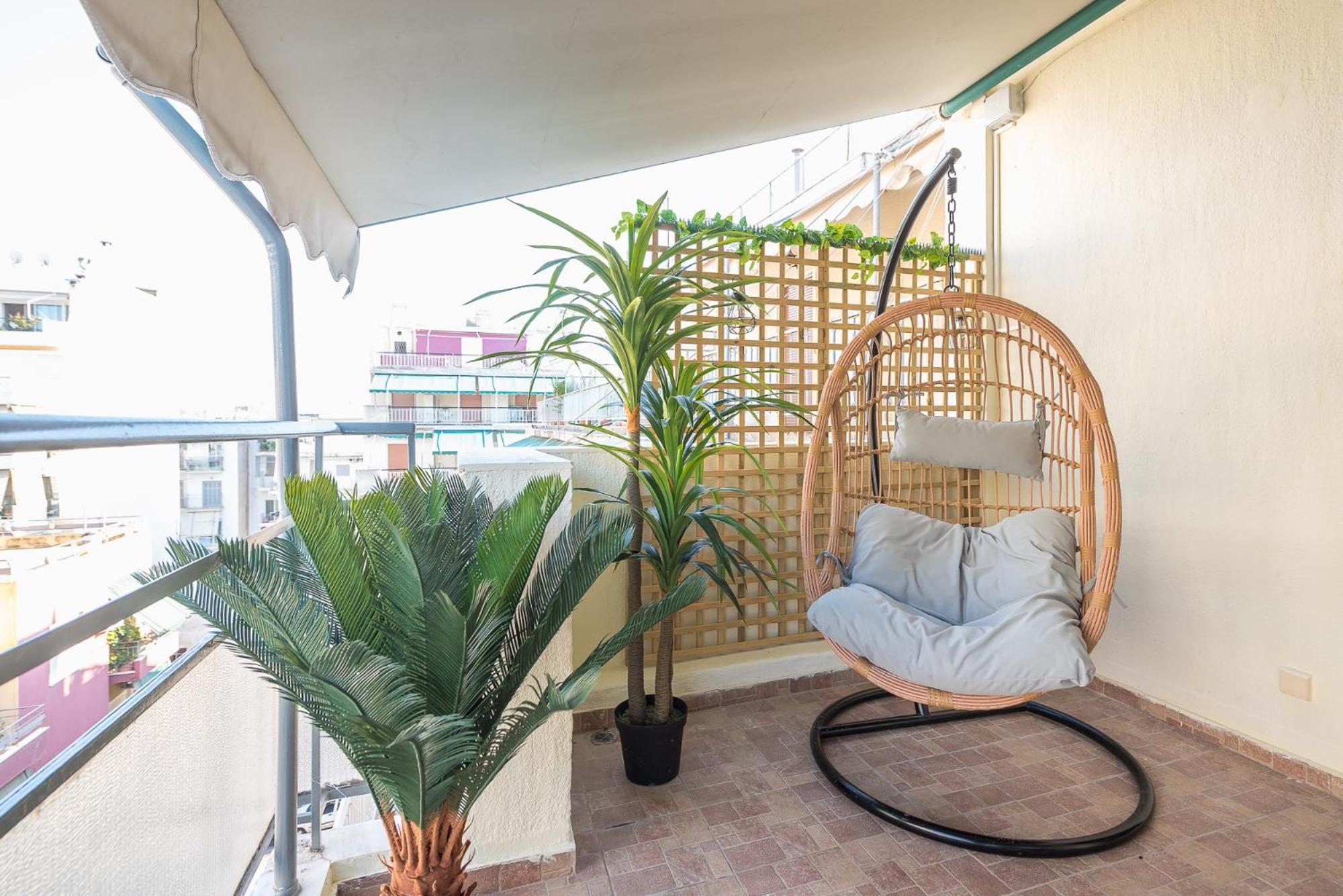 Sunny Studio With Starlight Balcony Афины Экстерьер фото